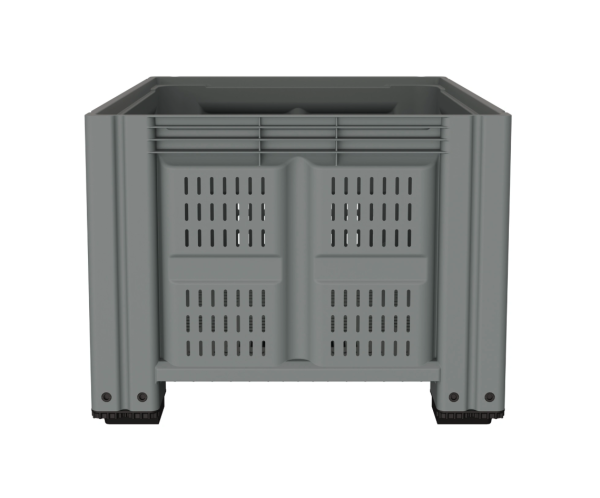 Большой контейнер 1200x1000x760 мм iBOX c перфорированными стенками и дном, на ножках